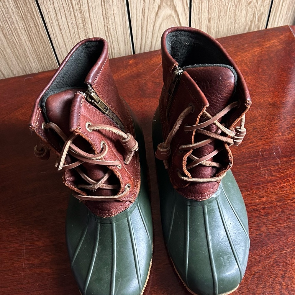 Sperry Women's Winter Boots - Brown and Green